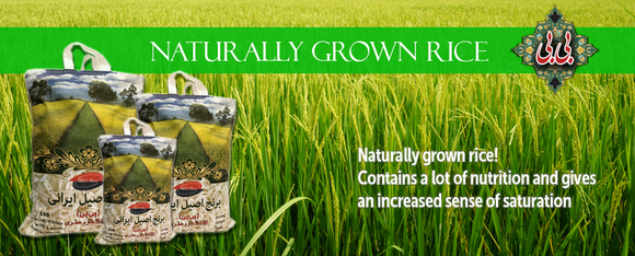 Naturally grown rice - Bibi´s Rice